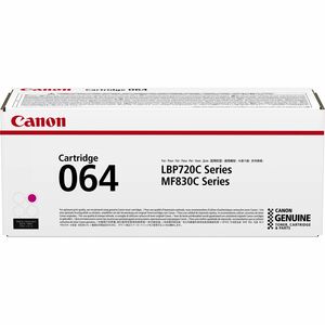 Canon 064 Original Laser Toner Cartridge - Magenta - 1 Pack - 5000 Pages