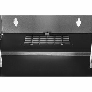 Digitus SOHO PRO 9U Wall Mountable Enclosed Cabinet Rack Cabinet for Networking254 mm Rack Depth - Black - Glass, Sheet St