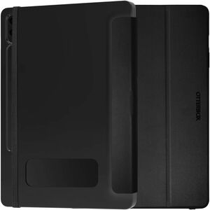 OtterBox React Carrying Case (Folio) Samsung Galaxy Tab S9 FE+ Tablet - Black - Drop Resistant - 289.8 mm Height x 202.2 m