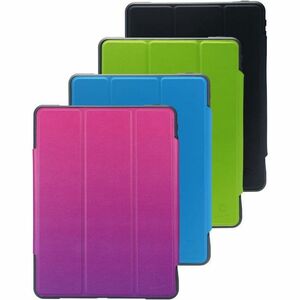 DEQSTER Robust Tasche (Buchfalz) für 25,9 cm (10,2 Zoll) Apple iPad (7. Generation), iPad (8. Generation), iPad (9. Genera