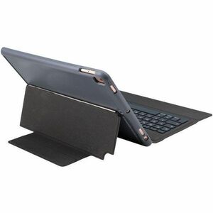 DEQSTER Slim Robust Tastatur/Cover für 25,9 cm (10,2 Zoll) Apple iPad (7. Generation), iPad (8. Generation), iPad (9. Gene