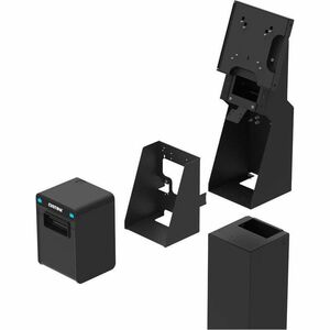 Stand de kiosque de paiement libre-service Custom 9C1PC010200010 - Support pour Écran de 15" (38,10 cm) jusqu'à 24" (60,96