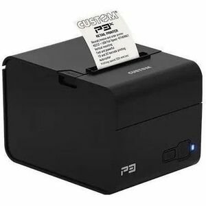 Custom P3X Desktop, Retail, Hospitality, Rechnung, Küche Thermotransferdrucker - Monochrom - Quittungsdruck - USB - Seriel