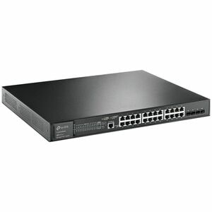 TP-Link Omada SG3428XMP 24 Ports Manageable Ethernet Switch - Gigabit Ethernet, 10 Gigabit Ethernet - 10/100/1000Base-T, 1