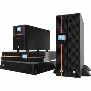 Armadio batterie esterno Vertiv Liebert GXE 48 V 2U rack/tower | Batteria al piombo-acido VRLA (GXE3-EBC48VRT2U) - Armadio