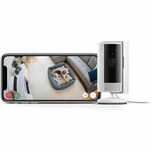 Ring Indoor Full HD Network Camera - Colour - 1 - White - Colour Night Vision - 1920 x 1080 Fixed Lens - Wi-Fi - Surface M