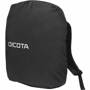 Dicota ECO Tasche (Rucksack) für 35,6 cm (14 Zoll) bis 39,6 cm (15,6 Zoll) Notebook - Schwarz - wasserabweisend, Feuchtigk