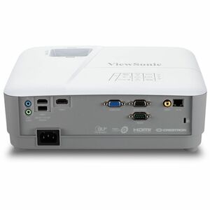 ViewSonic PA504W DLP Projector - 16:10 - Wall Mountable, Ceiling Mountable - White - 1280 x 800 - Front, Ceiling - 1080p -