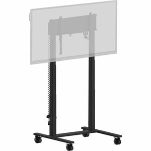 iiyama Display-Wagen - 120 kg Belastbarkeit - 4 Rollen - 101,60 mm Rollengröße - 1036 mm Breite x 738 mm Tiefe x 1800 mm H