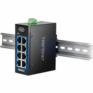 TRENDnet TI-GLC80 8 Ports Ethernet Switch - Gigabit Ethernet - 1000Base-T - 2 Layer Supported - 3.36 W Power Consumption -