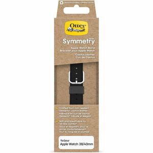 Banda smartwatch OtterBox - Fermaglio Accessoriio - Nero - Pelle vegetale di cactus