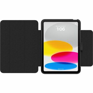 OtterBox Symmetry Series Folio Carrying Case (Folio) Apple iPad (10th Generation) Tablet - Starry Night (Black/Clear/Gray)