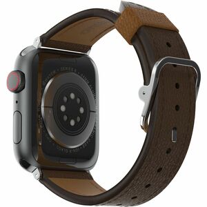 OtterBox Adjustable Smartwatch Band - Buckle Attachment - Rich Adobe - Cactus Leather, Polyurethane
