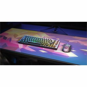 XTRFY GP5 Extra Large Gaming Mouse Pad - 400 mm x 920 mm x 3 mm Dimension - Litus Pink - Rubber - Anti-slip - Mouse/Keyboard