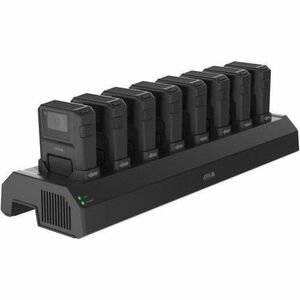 AXIS Docking Cradle for Wearable Camera, Surveillance System Controller - TAA Compliant - 8 Slot - Charging Capability - S