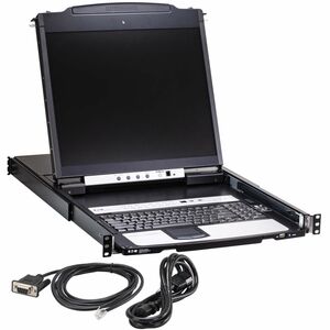 Eaton B064C-16-1-IP KVM-Switchbox - TAA-konform - 1 Lokaler Benutzer(n) - 1 Remote-Benutzer(n) - 1920 x 1200 - 60 Hz - 16 