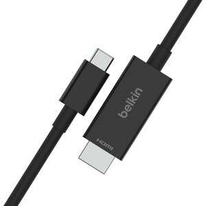 Belkin Connect 2 m HDMI/USB-C A/V Cable - Cable for Chromebook, MacBook, Projector, Mobile Device, ... - First End: 1 x HD