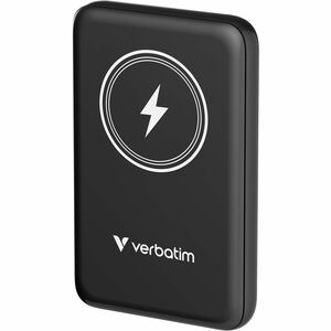 Verbatim Charge 'n' Go Stromspeicher - Schwarz - für Smartphone - 1 x Typ-C 20 W - Lithium-Polymer (Li-Polymer) - 10000 mA