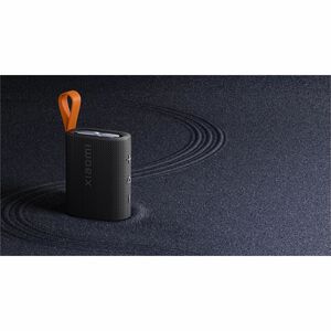 MI MDZ-37-DB Portable Bluetooth Speaker System - 5 W RMS - Black - 100 Hz to 20 kHz - Battery Rechargeable - 1