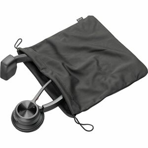 Poly Voyager 4300 UC 4310 Kabel/Kabellos Kopfbügel, Auf den Ohren Mono Headset - Schwarz - Siri, Google Assistant - Monaur