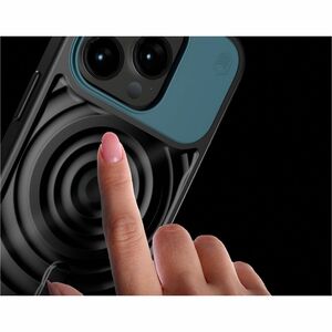 STM Goods Case for Apple iPhone 15 Pro Max Smartphone - Black Atlantic - Impact Absorbing, Drop Resistant - Acrylonitrile 