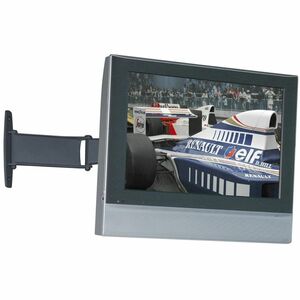 Unicol Montagearm für LCD-Display, LED-Display - Schwarz - max. 20 kg Traglast - 75 x 75, 100 x 100, 200 x 100 - VESA-Wand