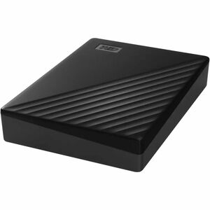 WD My Passport WDBR9S0060BBK-WESN 6 TB Portable Hard Drive - External - Black - USB 3.2 (Gen 1) Micro-B - 256-bit AES Encr