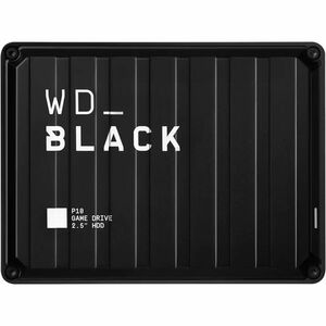 WD Black P10 WDBZ7D0060BBK-WESN 6 TB Portable Hard Drive - External - PlayStation, Xbox One, Gaming Console, Desktop PC De
