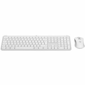 Logitech Signature Slim MK950 Keyboard & Mouse - QWERTY - Spanish - USB Type A Wireless Bluetooth 5.1 Keyboard - Keyboard/