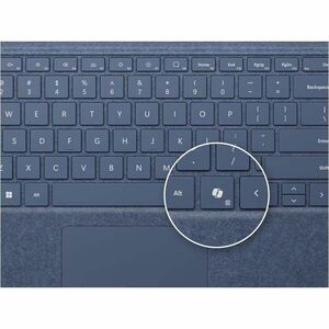 Microsoft Surface Pro Keyboard with Pen Storage - Sapphire - Notebook - TouchPad - Mechanical Keyswitch - Sapphire