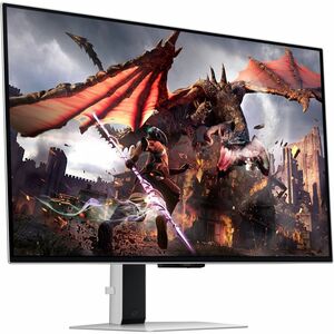 Samsung Odyssey OLED G8 S32DG800SU 32 Zoll Class 4K UHD Gaming-OLED-Monitor - 16:9 Format - Silber - 81,3 cm (32 Zoll) Vie