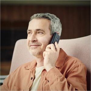 Panasonic KX-TF200 Feature Phone - 6.1 cm (2.4") TFT LCD 240 x 320 - Black - Bar - 1 SIM Support - Unlocked SIM-free - Rea