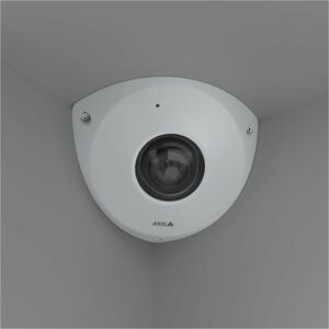 AXIS P9117-PV 6 Megapixel Indoor Network Camera - Colour - Dome - White - TAA Compliant - H.264, H.265, Motion JPEG, H.264