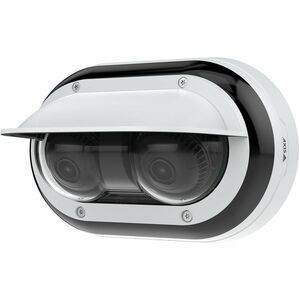 AXIS P4708-PLVE 8 Megapixel Outdoor 4K Network Camera - Colour - Dome - Black - TAA Compliant - 15 m Infrared Night Vision