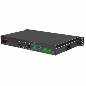 CyberData InformaCast Enabled Paging 25V/70V Amplifier - Rack-mountable for Speaker, Horn