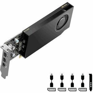 NVIDIA RTX™ A400 Professional Graphics Board - NVIDIA RTX™ A400 , Small Form Factor, NVIDIA Ampere Architecture, 4GB GDDR6