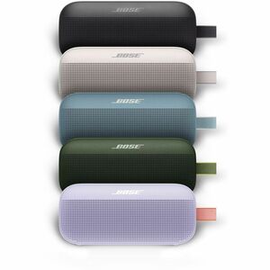 Bose SoundLink Flex Portable Bluetooth Speaker System - Google Assistant, Siri Supported - Chilled Lilac - Battery Recharg