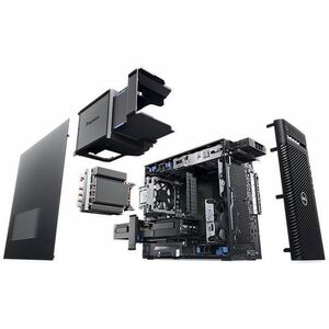 Dell Precision 3000 3680 Workstation - Core i7 14. Gen. i7-14700 - vPro-Technologie - 32 GB - 1 TB SSD - Tower - Schwarz -