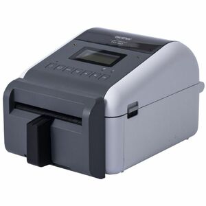 Brother TD-4550DNWBFC Desktop Direct Thermal Printer - Monochrome - Label Print - Fast Ethernet - USB - USB Host - Serial 