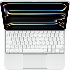 Apple Magic Keyboard/Cover Case for 33 cm (13") Apple iPad Pro (7th Generation) Tablet - White - Aluminium Body