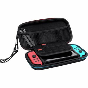 Trust Tasche Nintendo Spielkonsole - Schwarz - Stoßsicher - Trageschlaufe, Griff, Schultergurt - 50 mm Höhe x 260 mm Breit