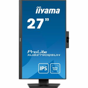 iiyama ProLite XUB2790QSUH-B1 27 Zoll Class Webcam WQHD LED-Monitor - 16:9 Format - Mattschwarz - 68,6 cm (27 Zoll) Viewab