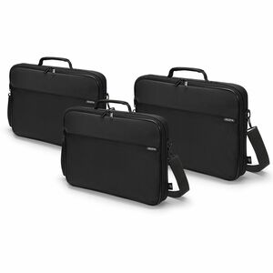 Dicota Multi ONE Tasche für 33 cm (13 Zoll) bis 35,8 cm (14,1 Zoll) Notebook - Schwarz - 300D rPET Polyester, 300D Polyeth