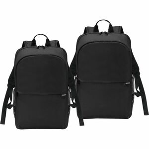 Dicota One Tasche (Rucksack) für 33 cm (13 Zoll) bis 40,6 cm (16 Zoll) Notebook - Schwarz - 300D Polyethylene Terephthalat