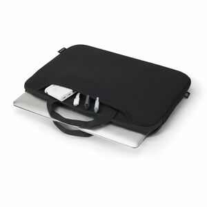 Dicota Smart Sleeve ONE Tasche (Sleeve) für 38,1 cm (15 Zoll) bis 40,6 cm (16 Zoll) Notebook - Schwarz - Jersey Körper - K