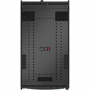 APC NetShelter SX 42U Enclosed Cabinet Rack Cabinet for Server, Networking, IT Equipment - 482.60 mm Rack Width - Black - 