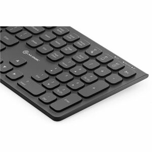 Alogic Echelon USB-C Rechargeable Wireless Mouse and Keyboard for Windows - USB Type A Wireless Bluetooth/RF 5.0 2.40 GHz 