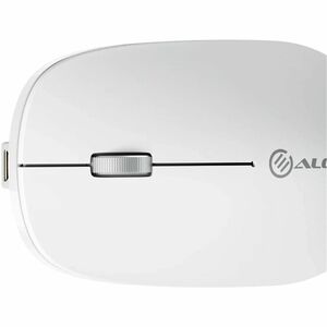 Alogic USB-C Rechargeable Wireless Bluetooth Mouse (White) - Bluetooth wireless keyboard with a compact design, ideal for 