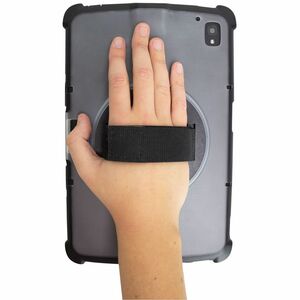 InfoCase Robust Tasche für 20,3 cm (8 Zoll) Zebra ET45, ET40 Tablet - Glasklar - Thermoplastisches Polyurethan (TPU), Poly