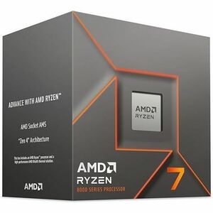 AMD Ryzen 7 8000 8700F Octa-core (8 Core) 4.10 GHz Processor - 16 MB L3 Cache - 8 MB L2 Cache - 64-bit Processing - 5 GHz 